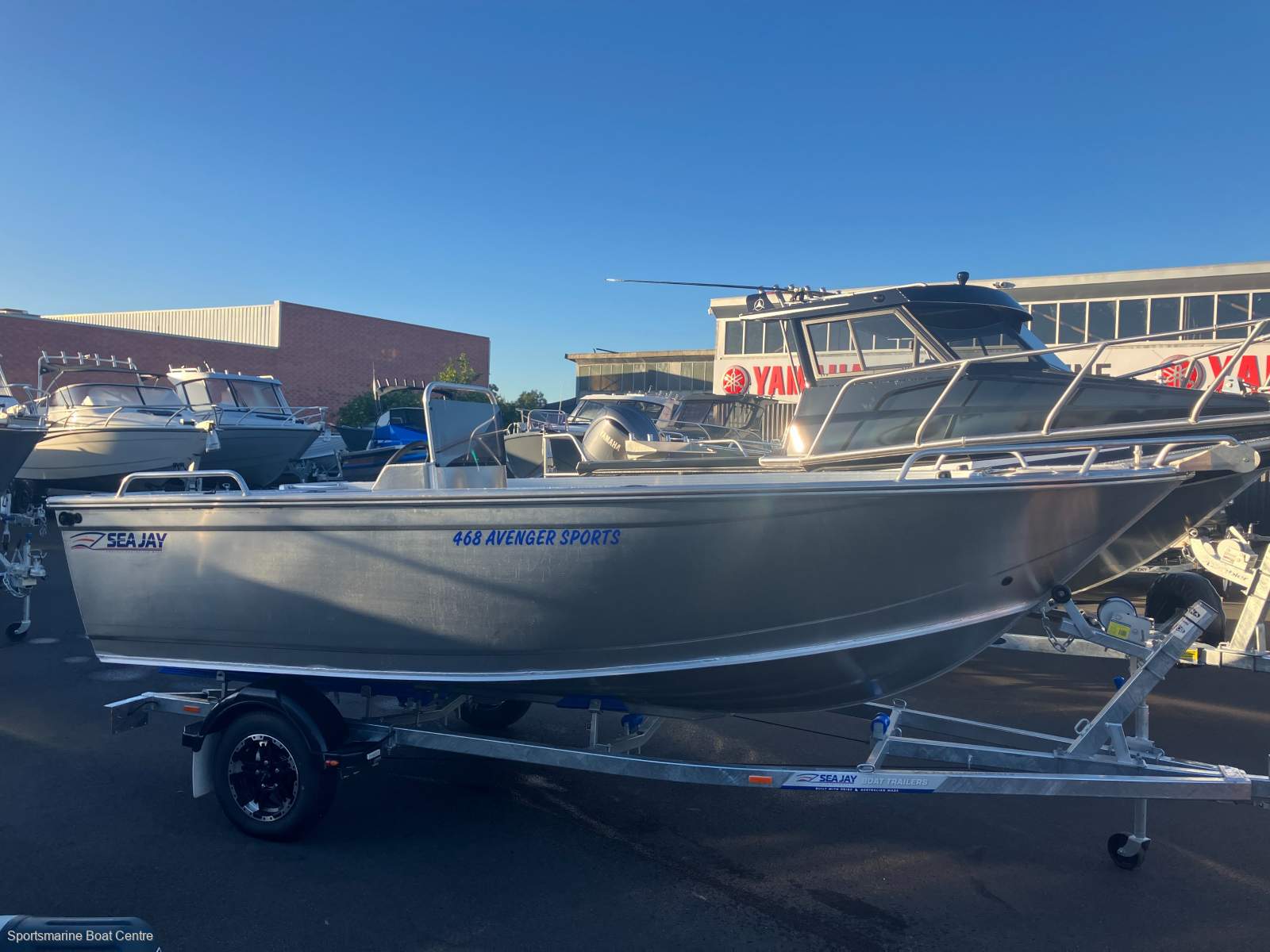 New Sea Jay 4.68 Avenger Sports Boat, Motor, Trailer Package