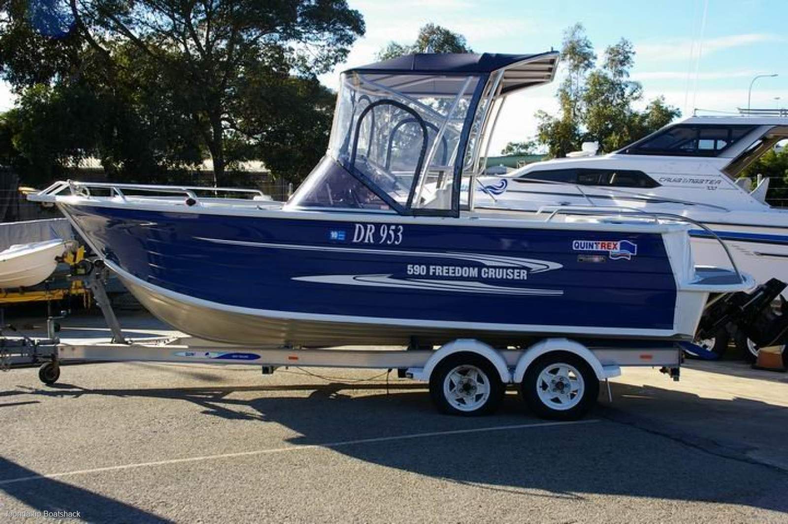 Quintrex 590 Freedom Cruiser 2008 model