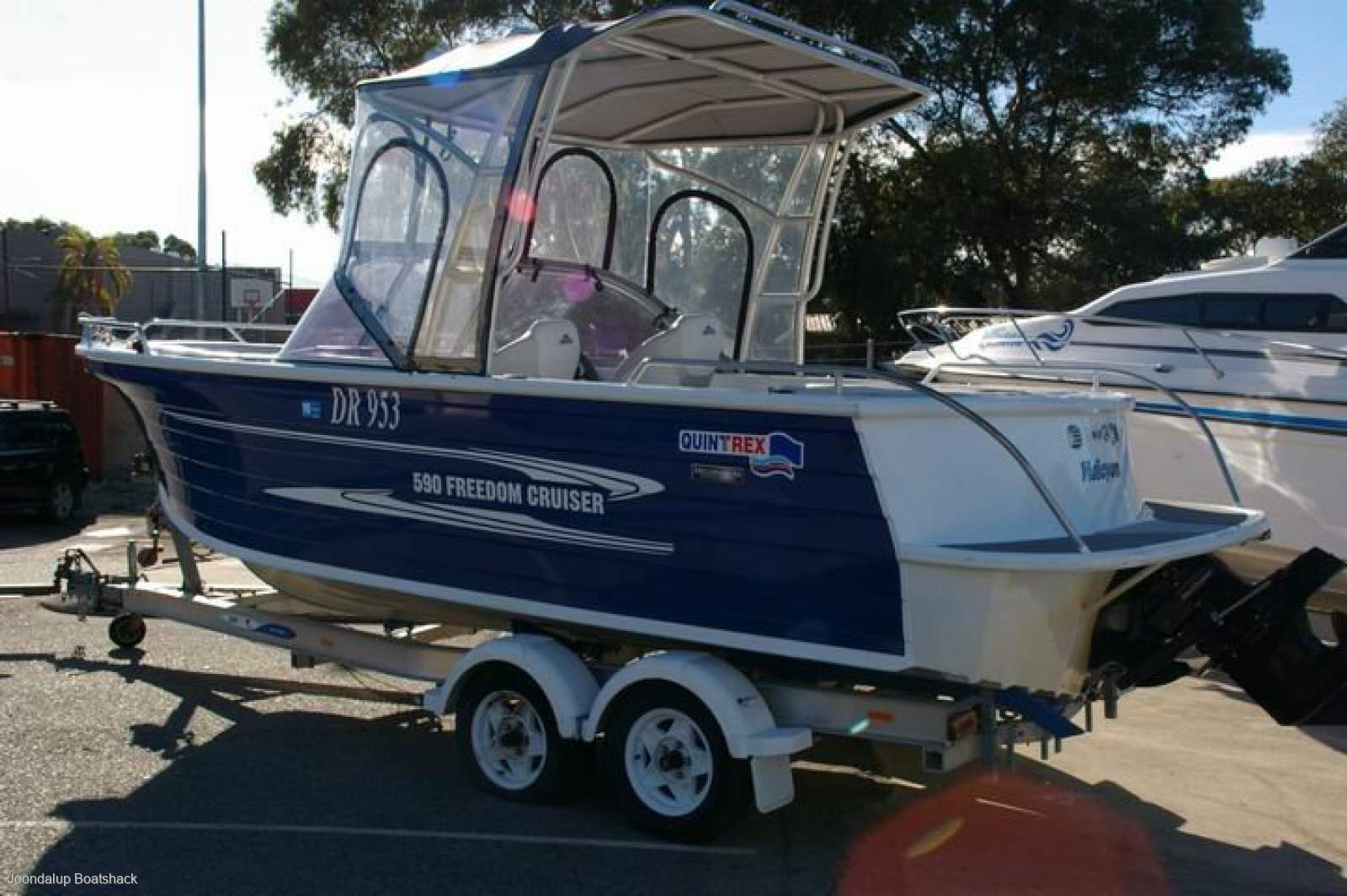 Quintrex 590 Freedom Cruiser 2008 model
