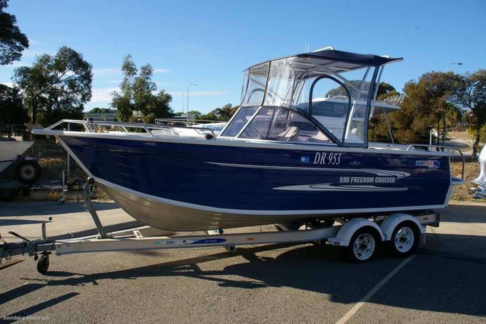 Quintrex 590 Freedom Cruiser 2008 model