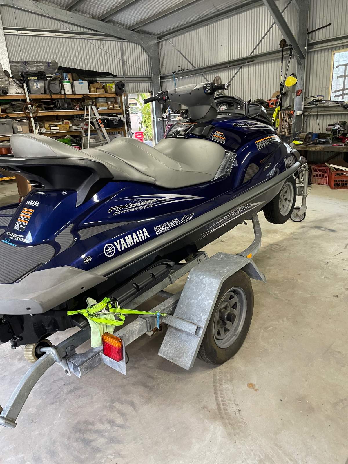 Yamaha FX HO Cruiser Yamaha WaveRunner FX cruiser supercharge