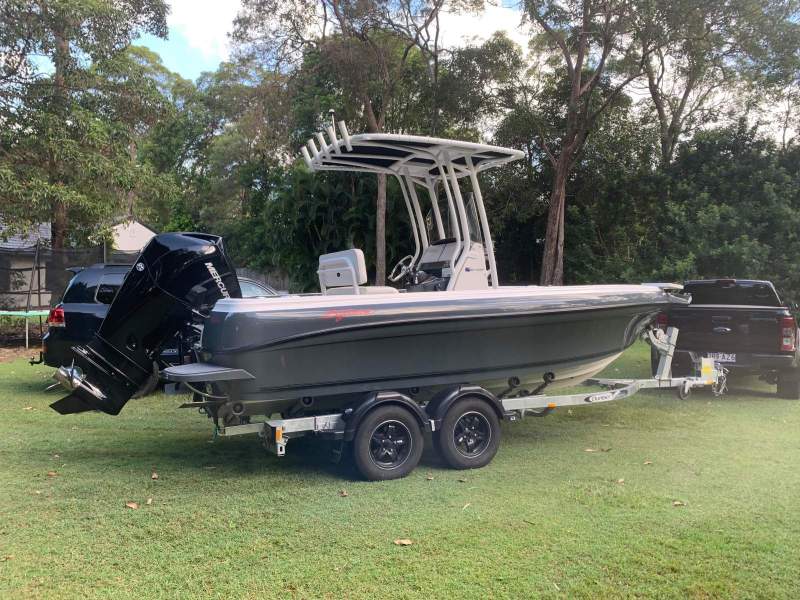 Haines Signature 640SF with Merc 225
