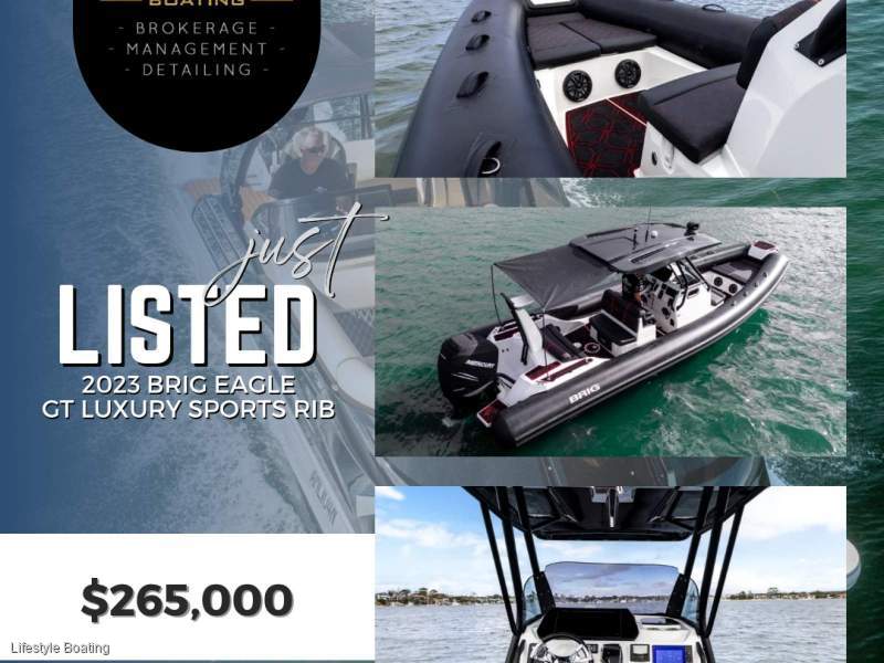 Brig Eagle 8 GT Luxury Sports Rib