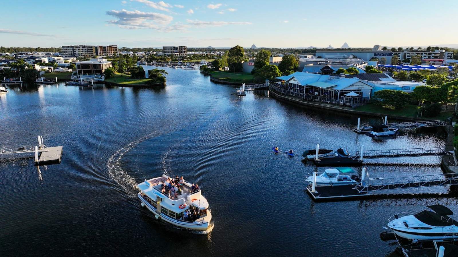 Custom 12m double deck riverboat - 75 passengers