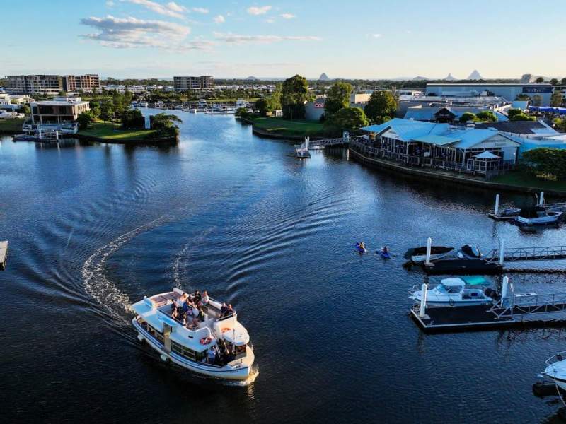 Custom 12m double deck riverboat - 75 passengers
