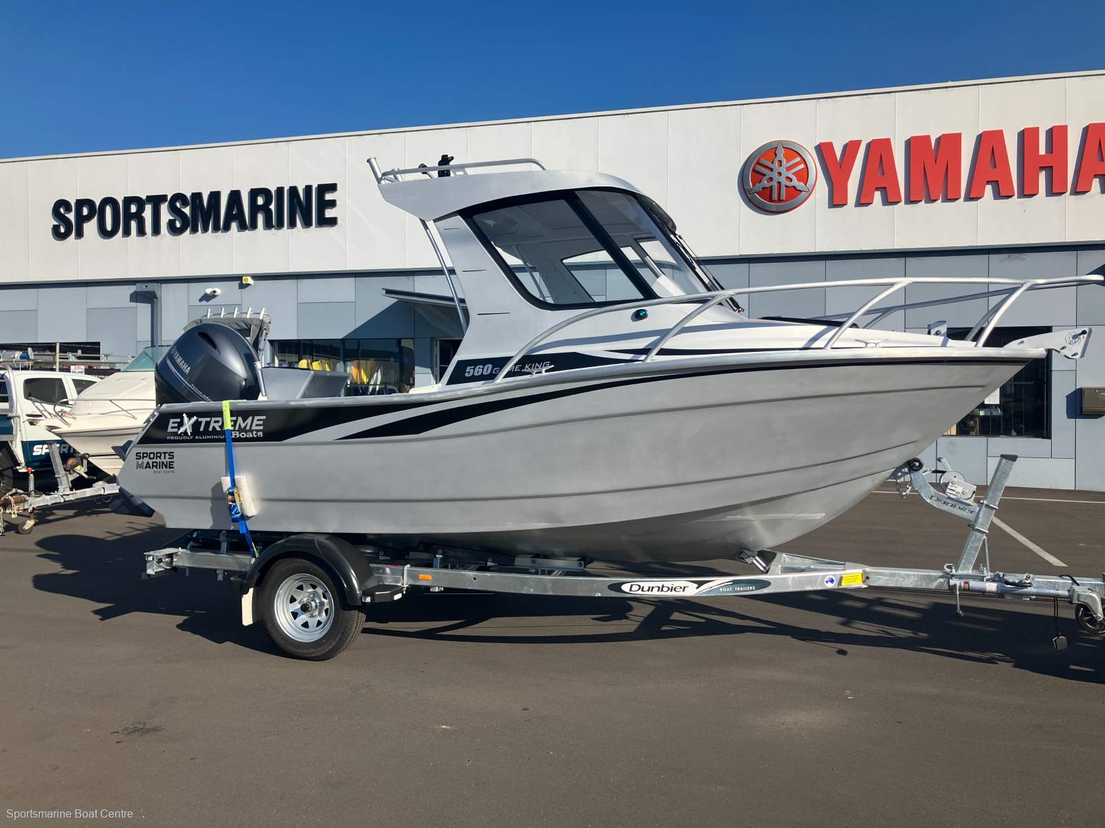 New Extreme 560 Game King Boat, Motor, Trailer Package