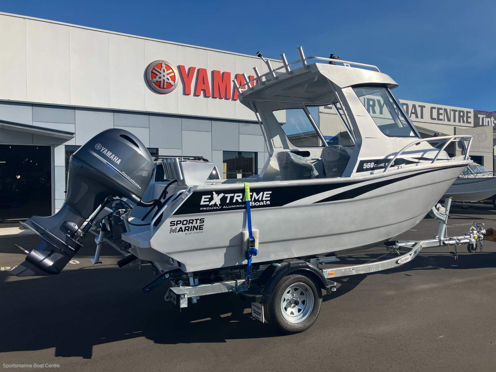New Extreme 560 Game King Boat, Motor, Trailer Package