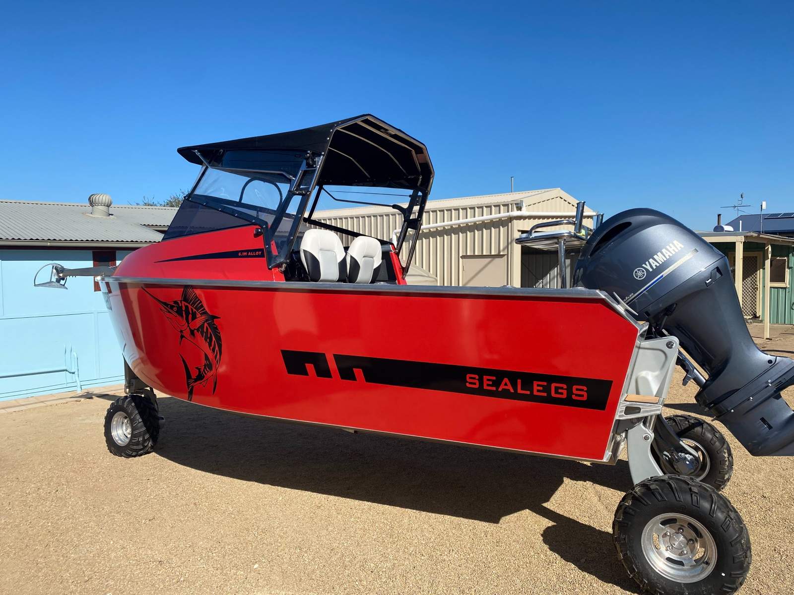 Sealegs 6.1 Alloy Quarter Cabin