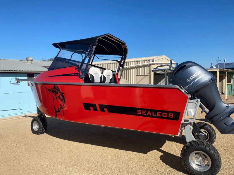 Sealegs 6.1 Alloy Quarter Cabin