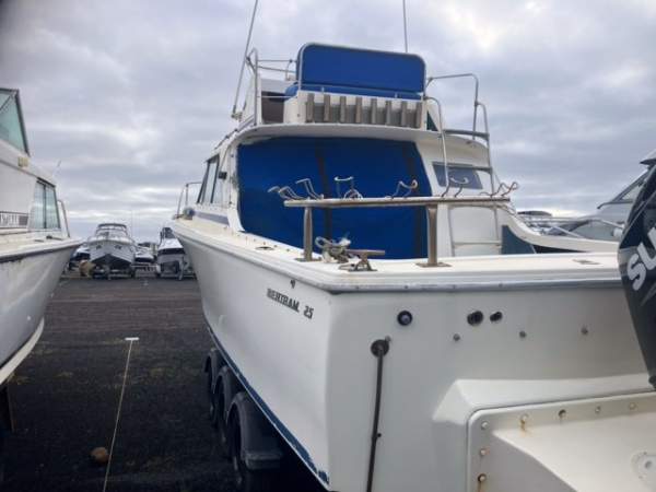 Bertram 25 Flybridge Twin Outboards