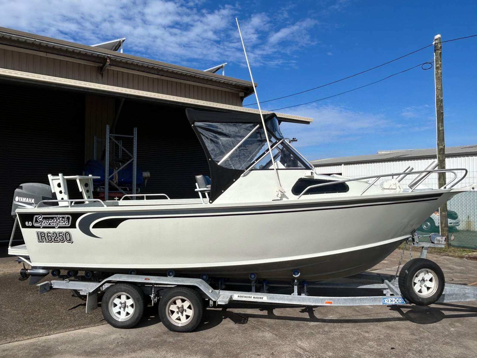 Sportfish 6M Cuddy Cab, 115hp Yamaha Fourstroke, Great Buying