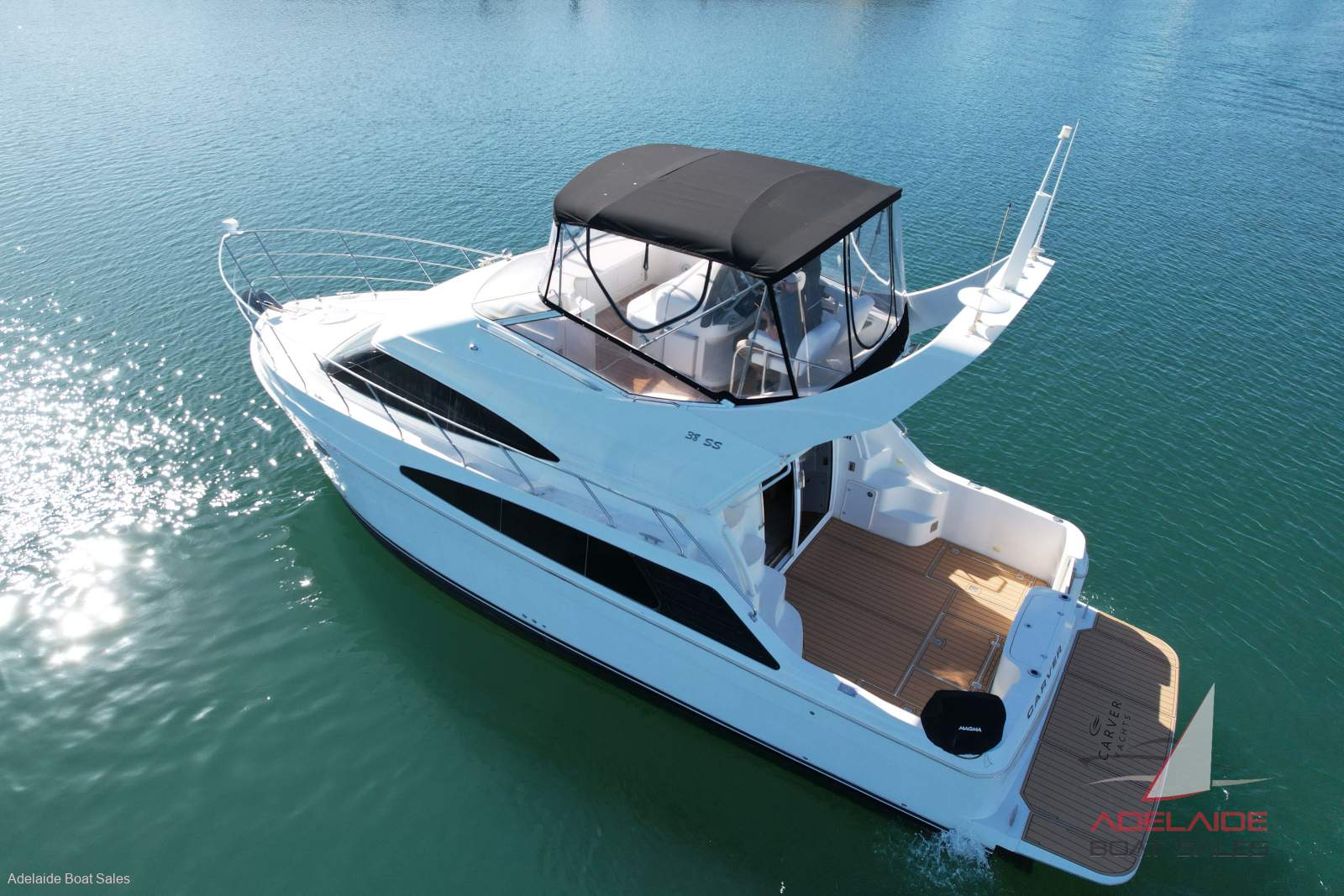 Carver 38 Super Sport diesel shaft + thruster