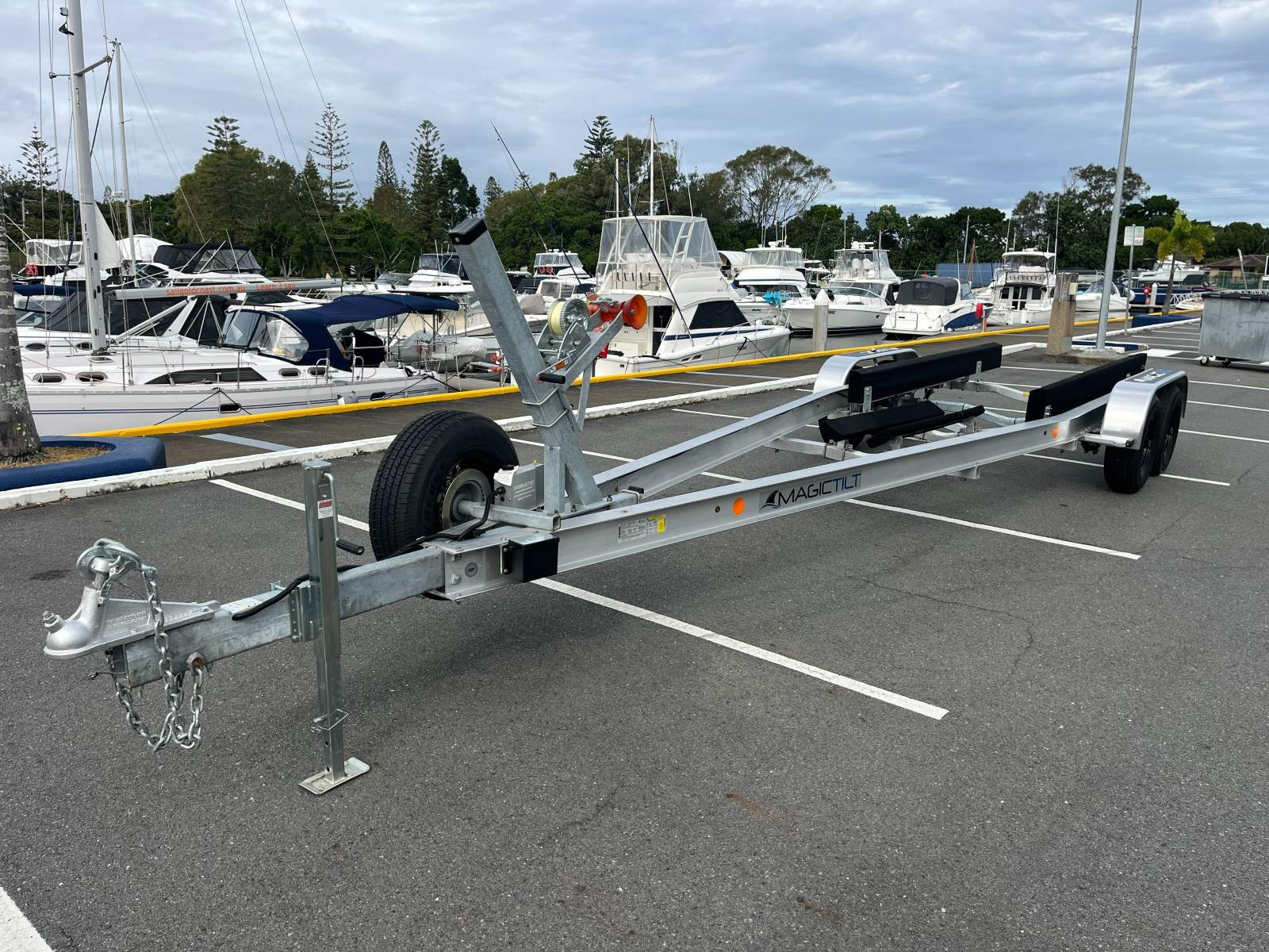Magic Tilt Alloy Tandem Trailer