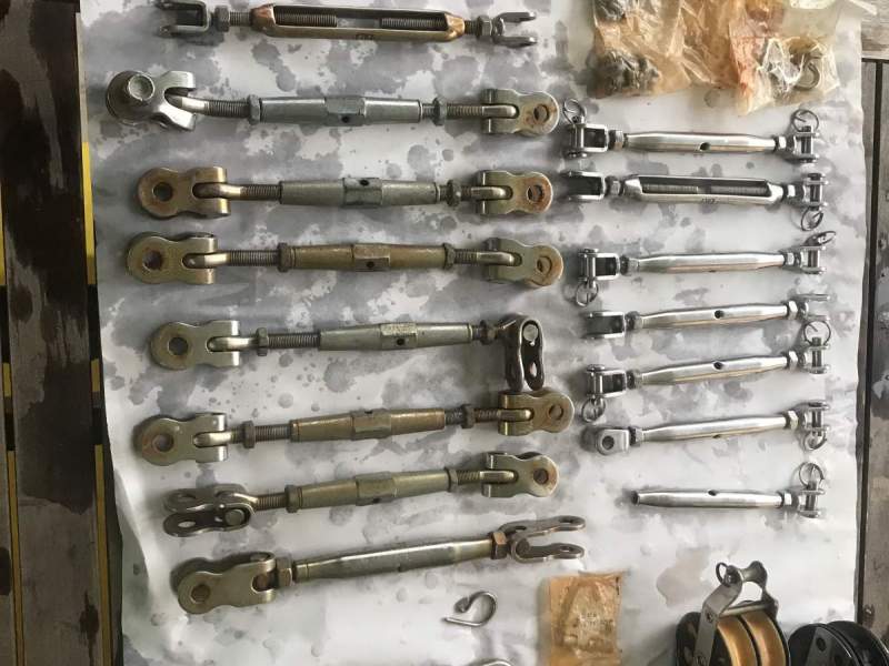 New /used rigging fittings