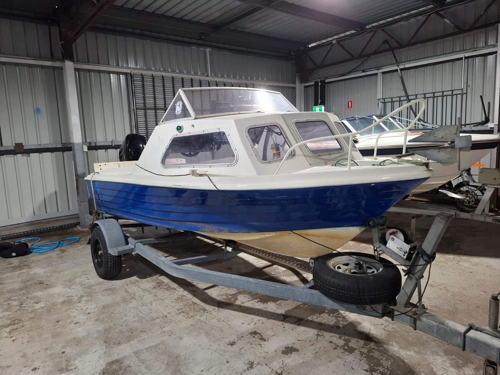 Mustang Half Cabin Half cabin with engine pod