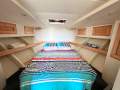 Mews 40 Flybridge Sports Fisher "Single Diesel Shaft with diesel genset ":Master Cabin with island bed