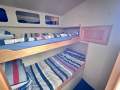 Mews 40 Flybridge Sports Fisher "Single Diesel Shaft with diesel genset ":Bunk Cabin