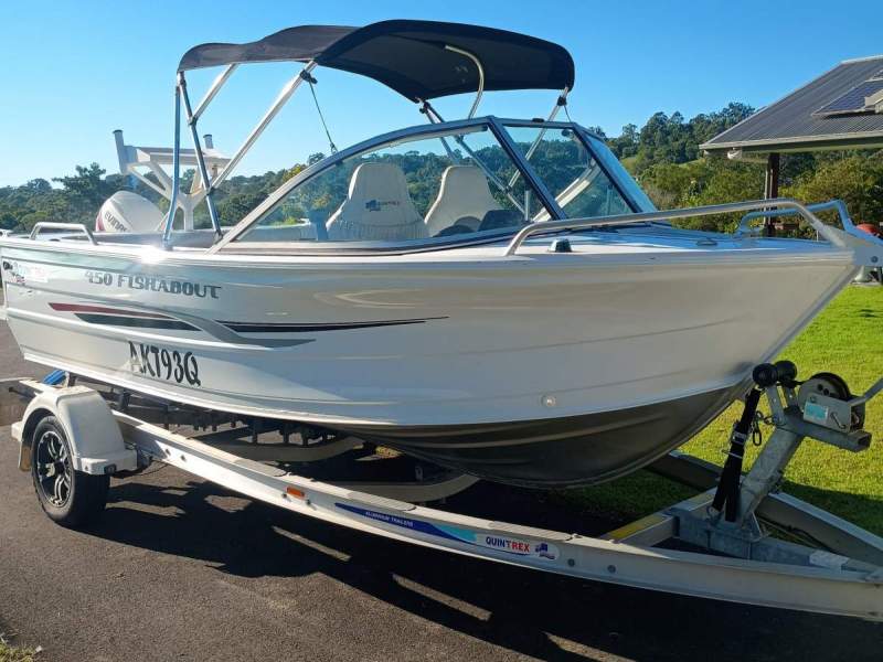 Quintrex 450 Fishabout