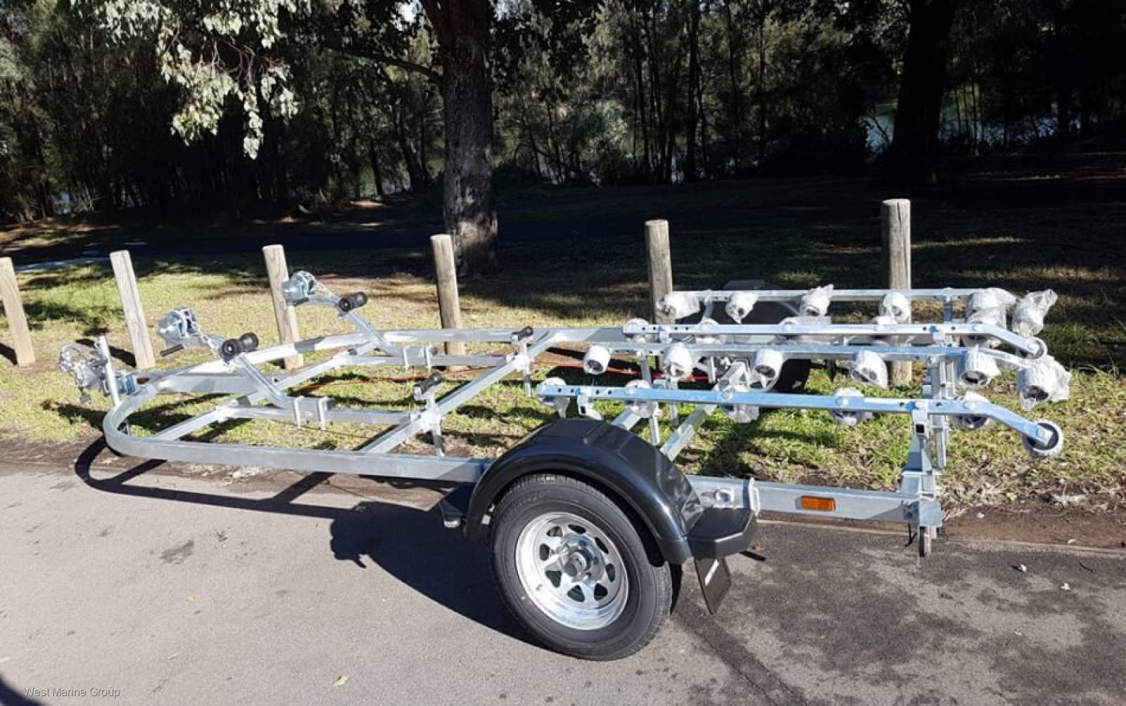 New Double PWC trailer
