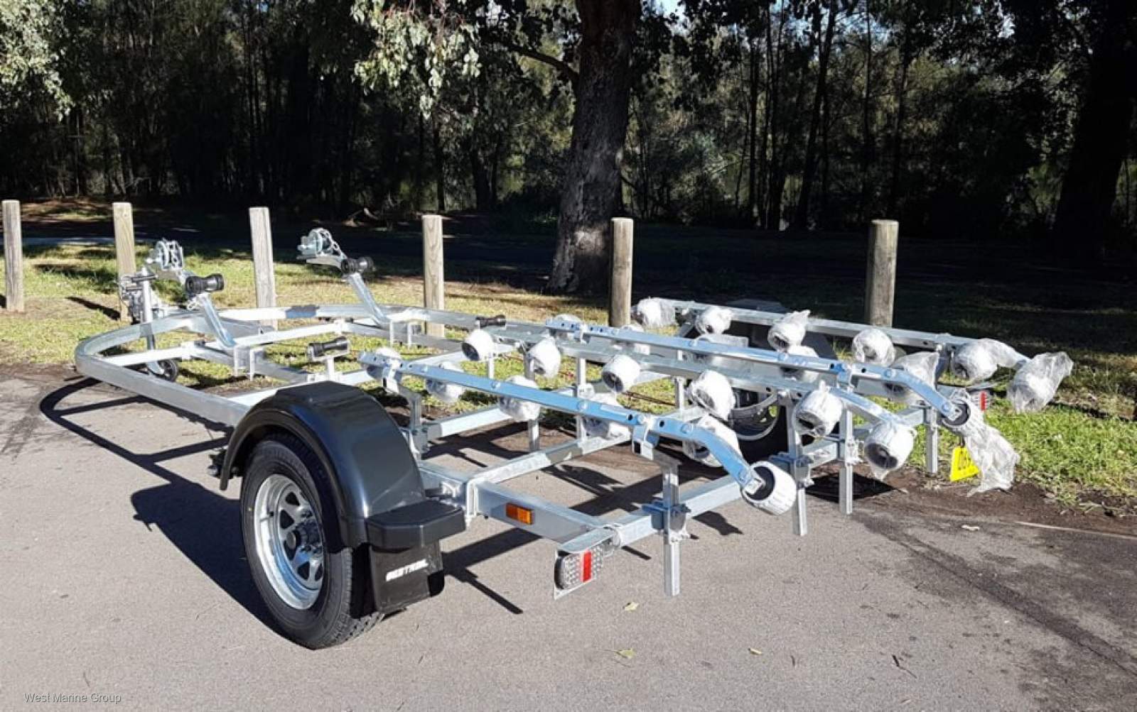 New Double PWC trailer