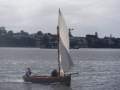 Clinker timber Morbic 12 Sailing Dinghy