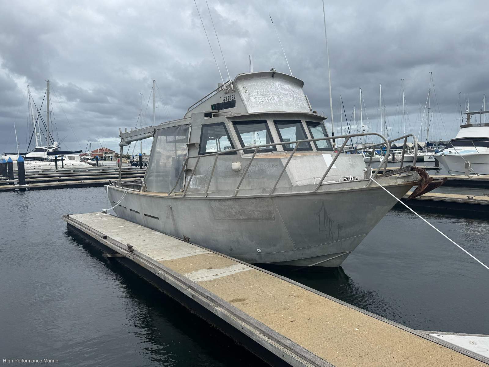 10mtr Aluminum Commercial Boat in 2C and 3C Survey