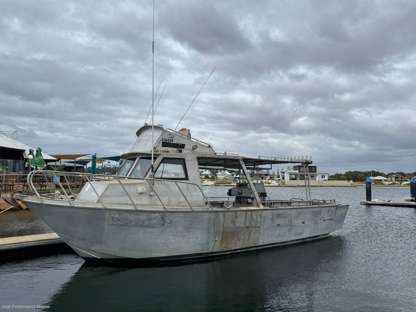 10mtr Aluminum Commercial Boat in 2C and 3C Survey