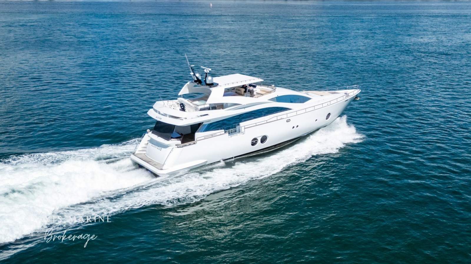 Aicon 85 Flybridge:2008 Aicon 85 Flybridge For Sale