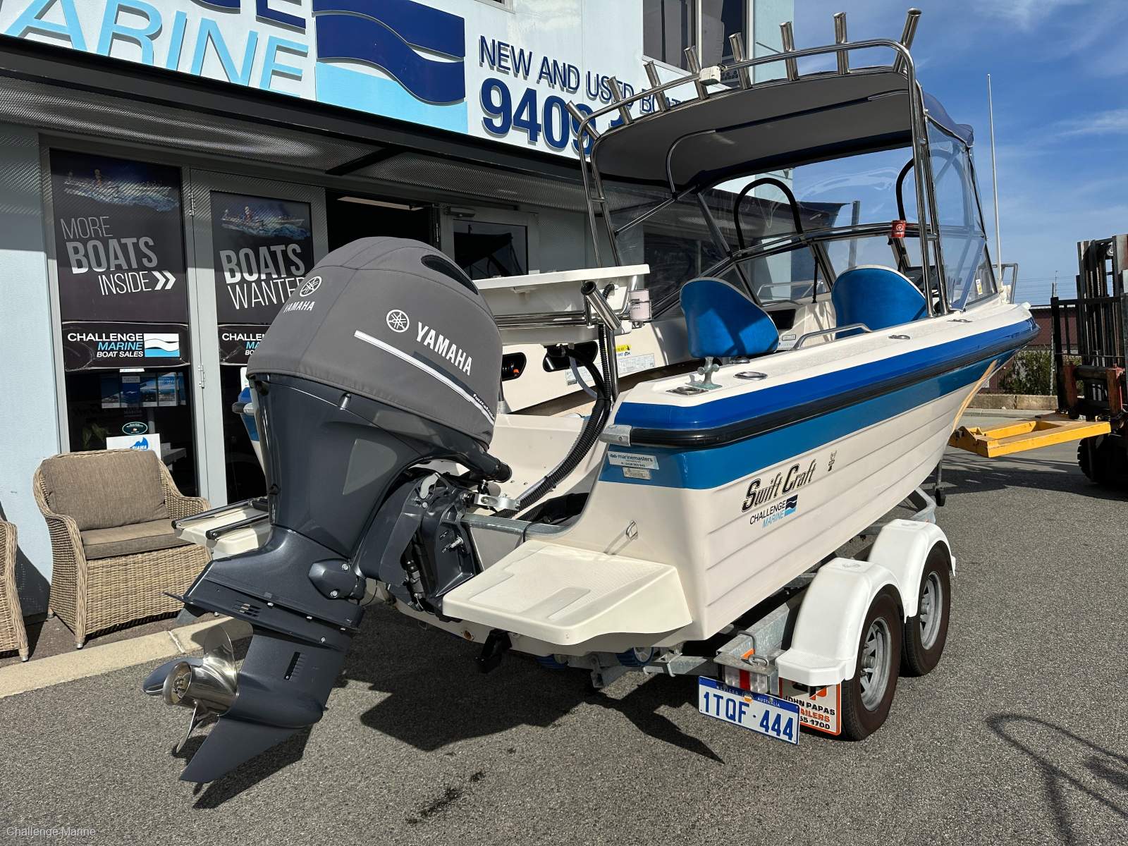 Swiftcraft Viking 19ft with Yamaha 115HP 2023 Model only 85 hours