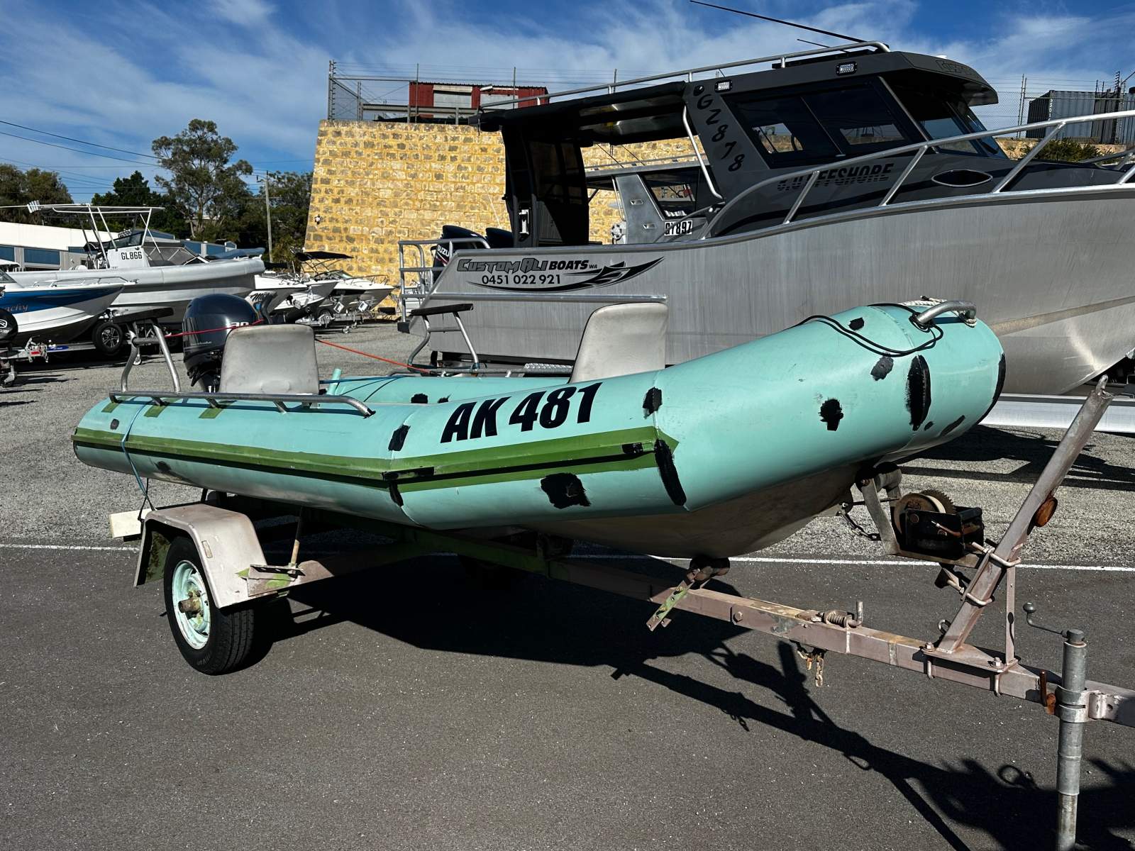 Supa Duck 4.3m open 2013 MODEL 30HP YAMAHA 4 STR MOTOR 52HRS