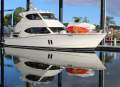 Maritimo M48 Series ll with hydraulic swim platform