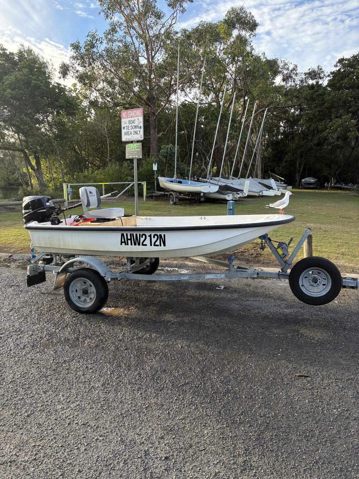 Boston Whaler 110 Tender 1999 Repowered