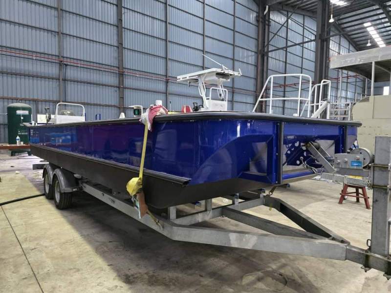 Stalwart Marine WB7400 EOFY SALE! Work Punt + 2x60HP Outboards + Trailer