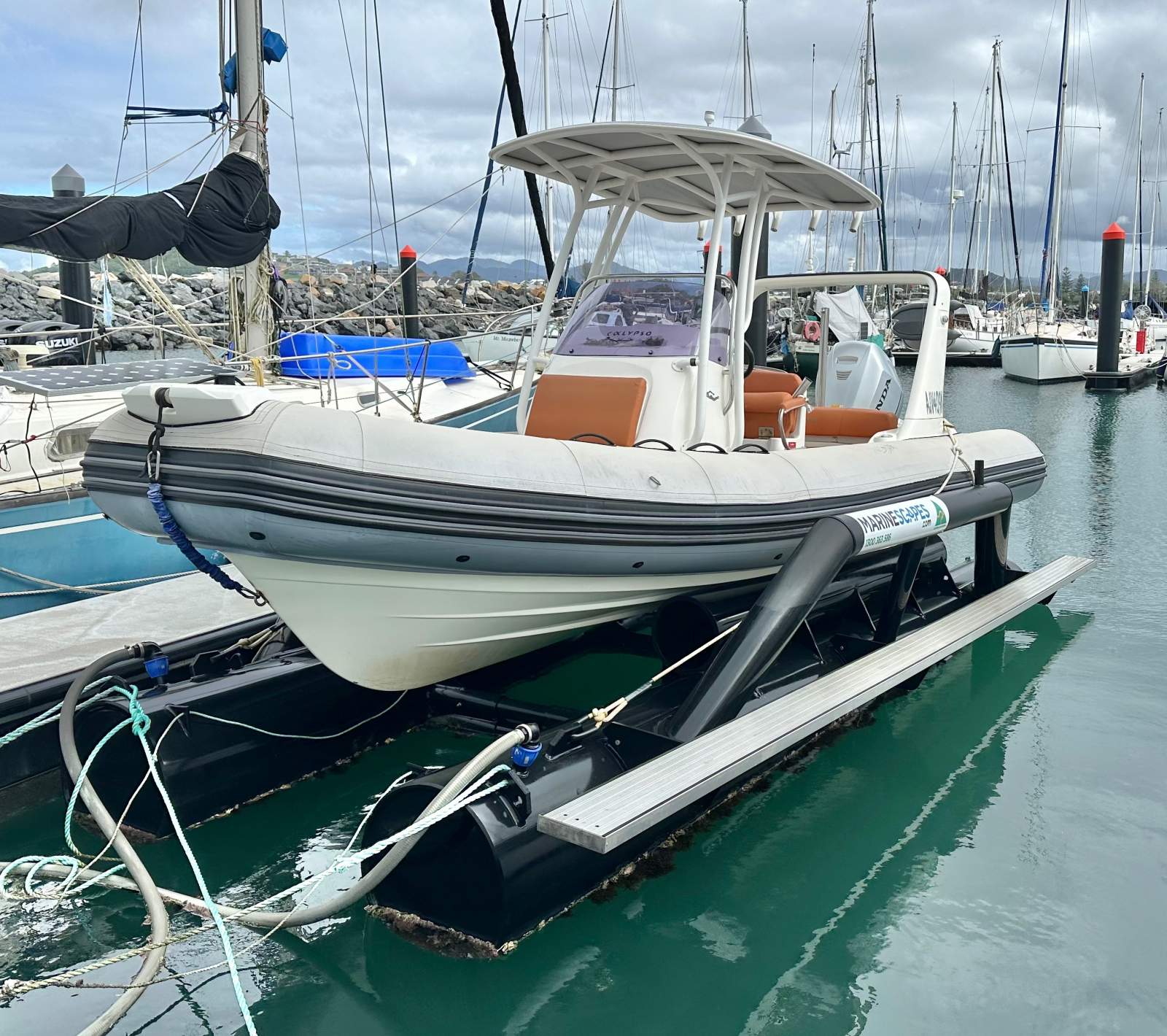 MarineScapes boat lift - air berth