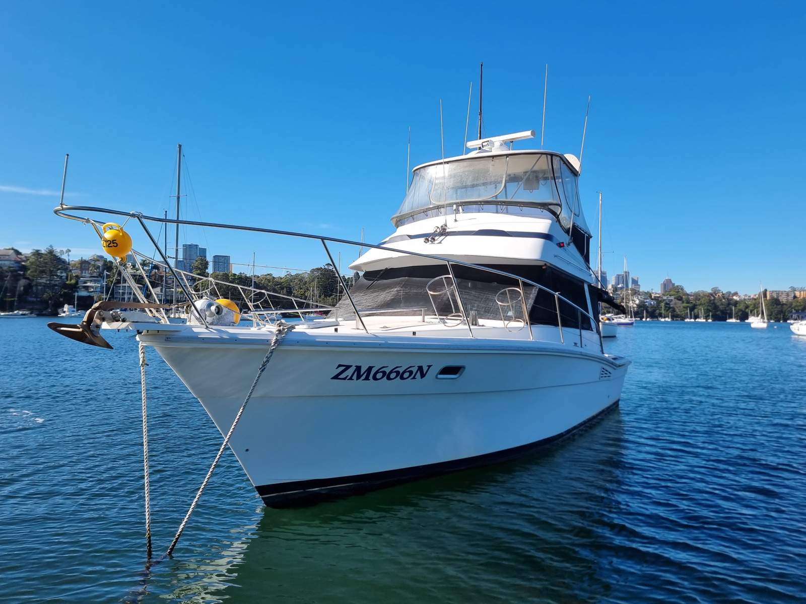 Riviera 35 Flybridge For Sale | Hallett Boat Brokers