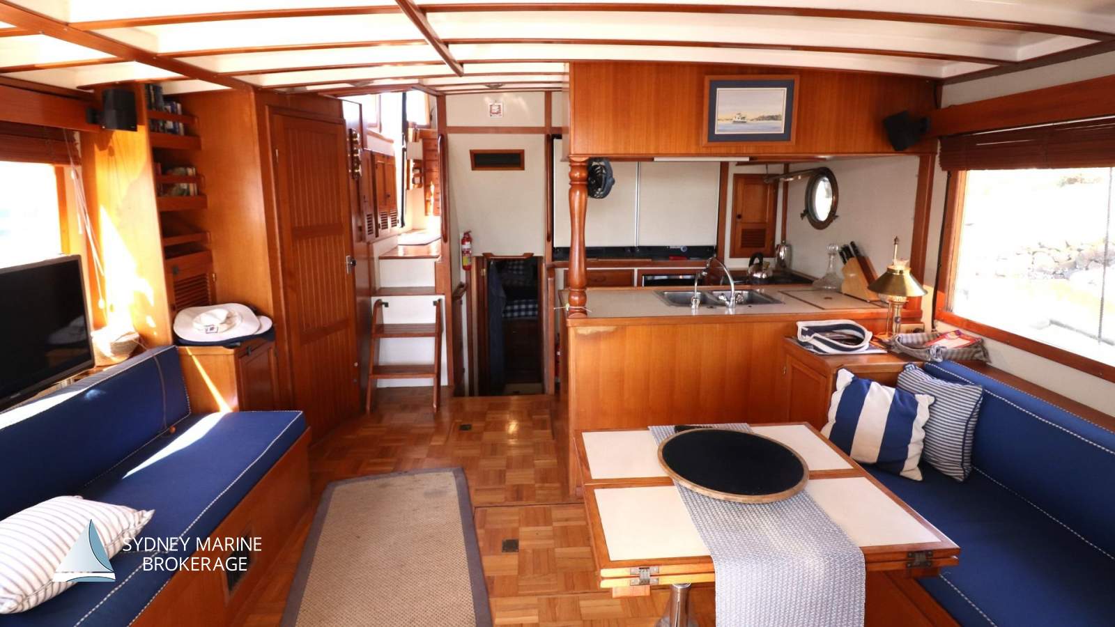 Kadey Krogen 42 Widebody Trawler:3 Sydney Marine Brokeage Kadey Krogen 42 Wide body For Sale