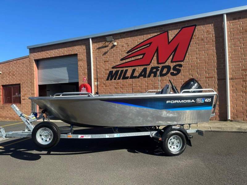 Formosa 425 GRT Tiller With Suzuki 60hp & Hydraulic Steering