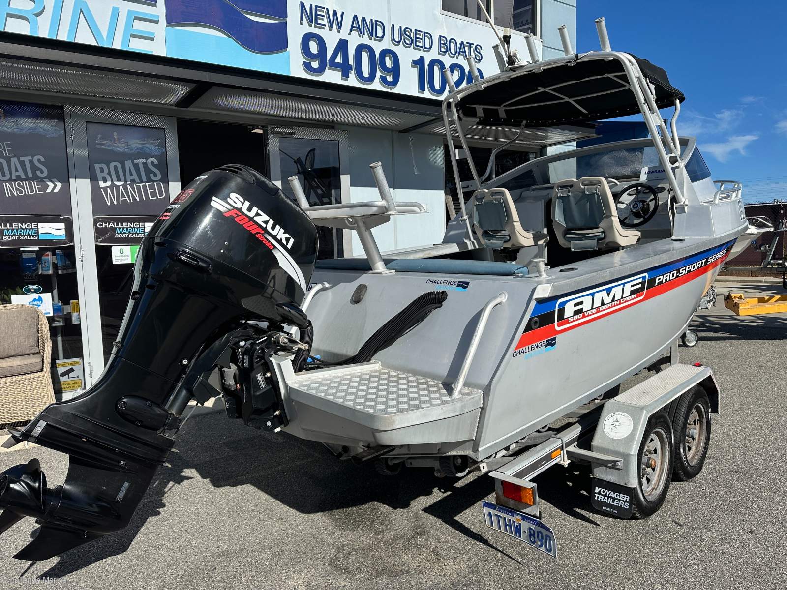 AMF 580 Pro sport Made in New Zealand with 6mm bottom built tough