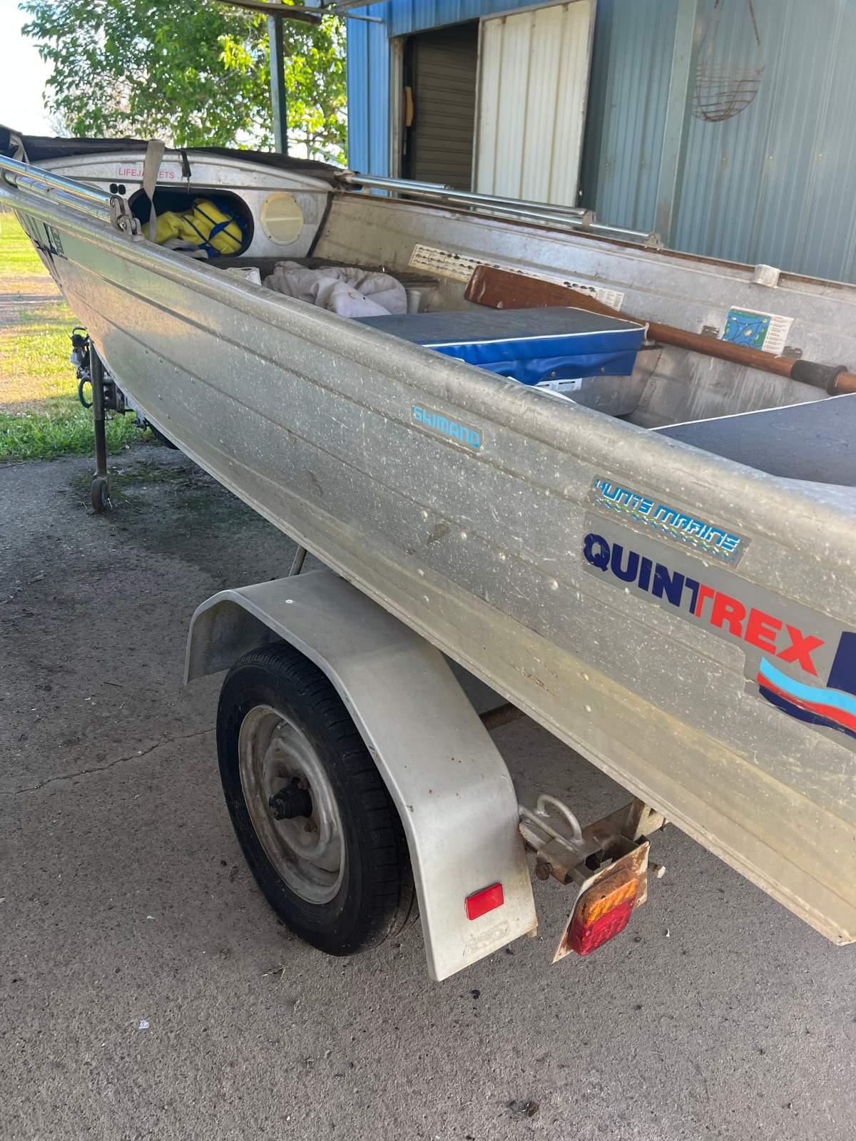 Quintrex Tinnie runabout