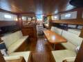 Jean Vignes 55 - steel 1984 cutter with 5-cabin layout
