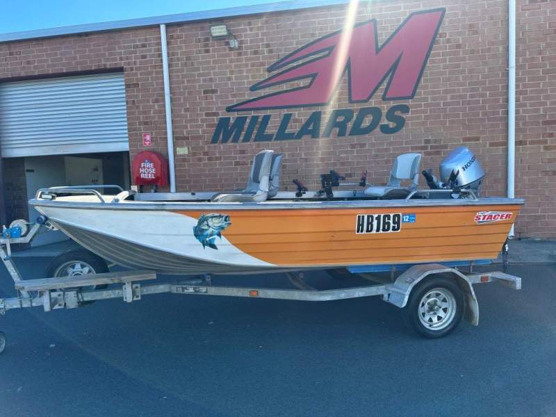 Stacer 429 Proline Angler With 2023 Honda 30hp 4st