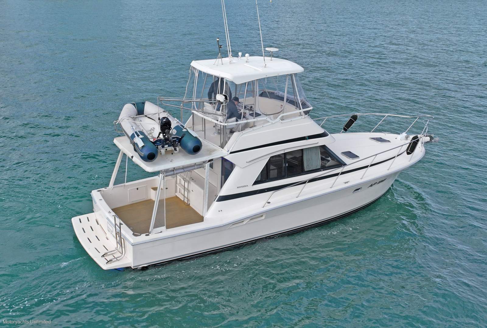 Used Riviera 38 Flybridge. Full Mechanical Annual Services Done Dec ...