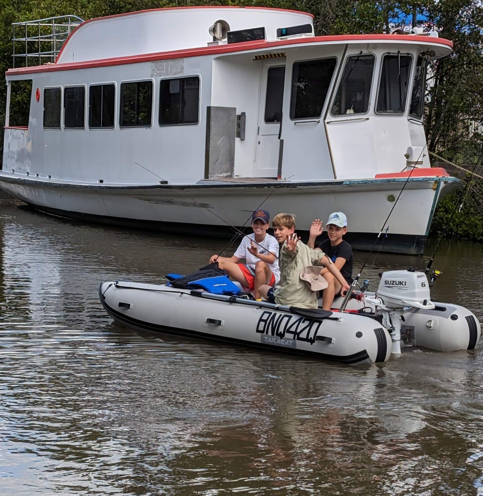 Takacat 380LX PVC Inflatable boat