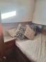 Universal 41 Flybridge Cruiser Custom extended to 44 foot.:Port cabin