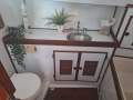Universal 41 Flybridge Cruiser Custom extended to 44 foot.:Head