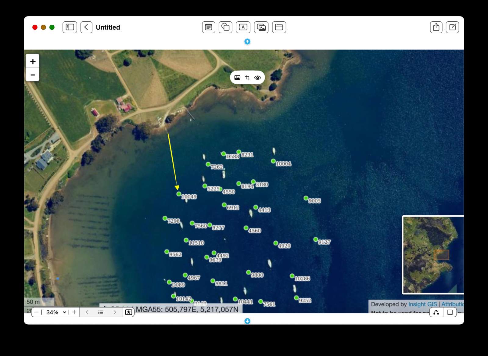 Mooring for sale - Copper Alley Bay - near Cygnet, Tas.