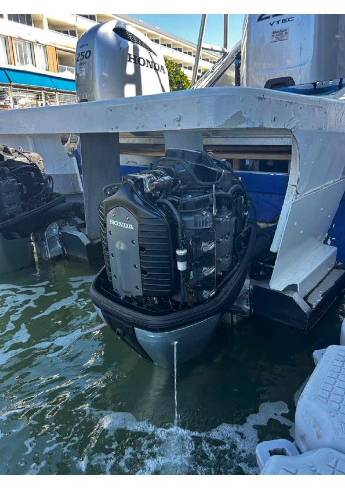 2 x HONDA VTEC 250 outboards for sale