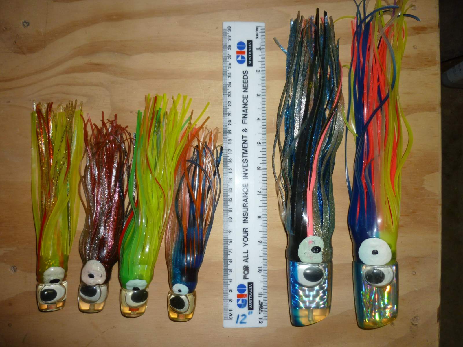 Game fishing gear and lures