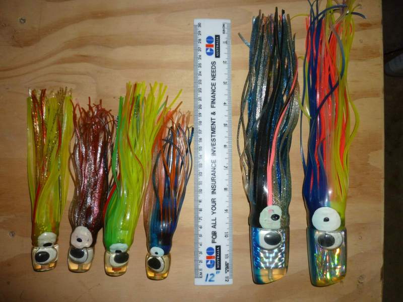 Game fishing gear and lures