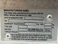 Caribbean 24 Flybridge Sports Fisherman:Trailer spec plate